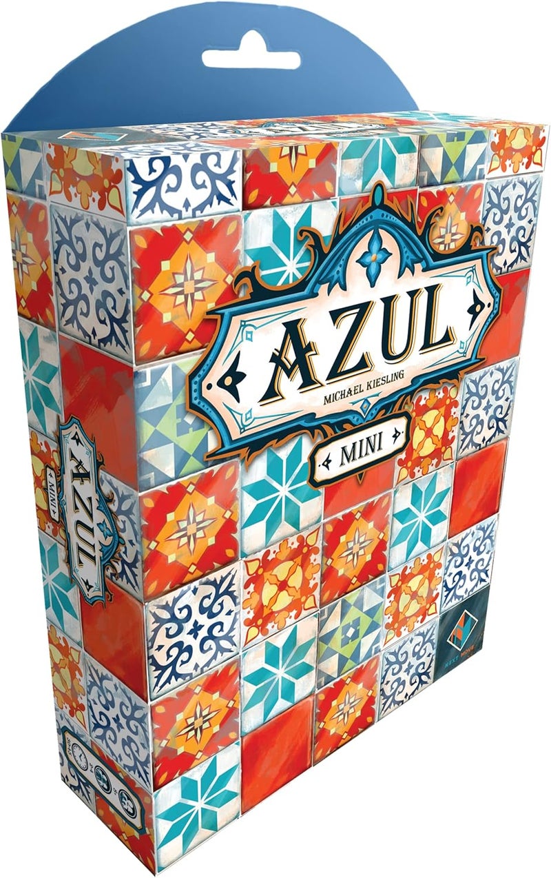Azul Mini Board Game - Portable Tile-Placement Fun, Strategy Game for Kids and Adults, Ages 8+, 2-4 Players, 30-45 Minute Playtime, Made by Next Move Games - Image 1